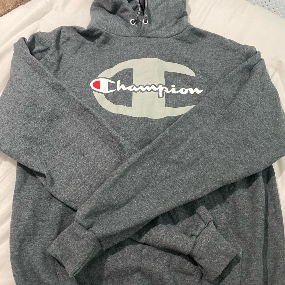 Champion Gray Men's Hoodie